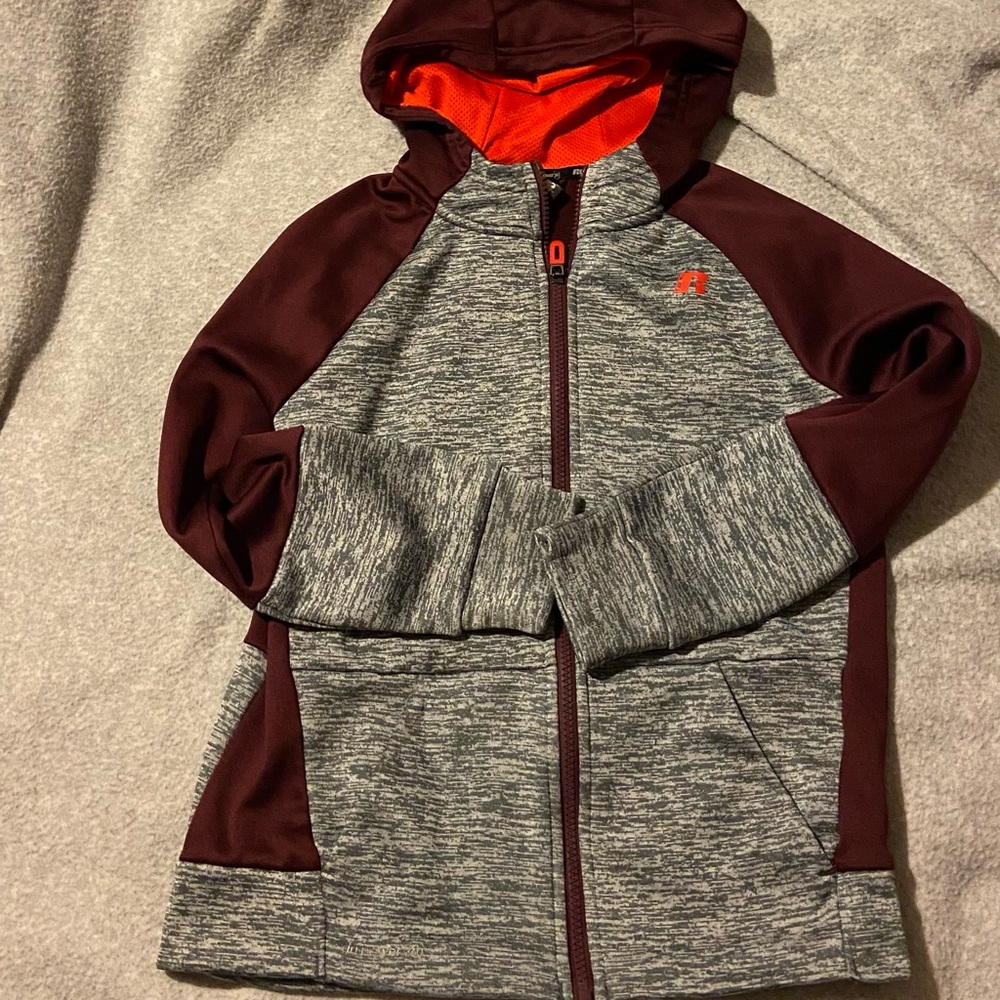 Boys Russell zip up jacket